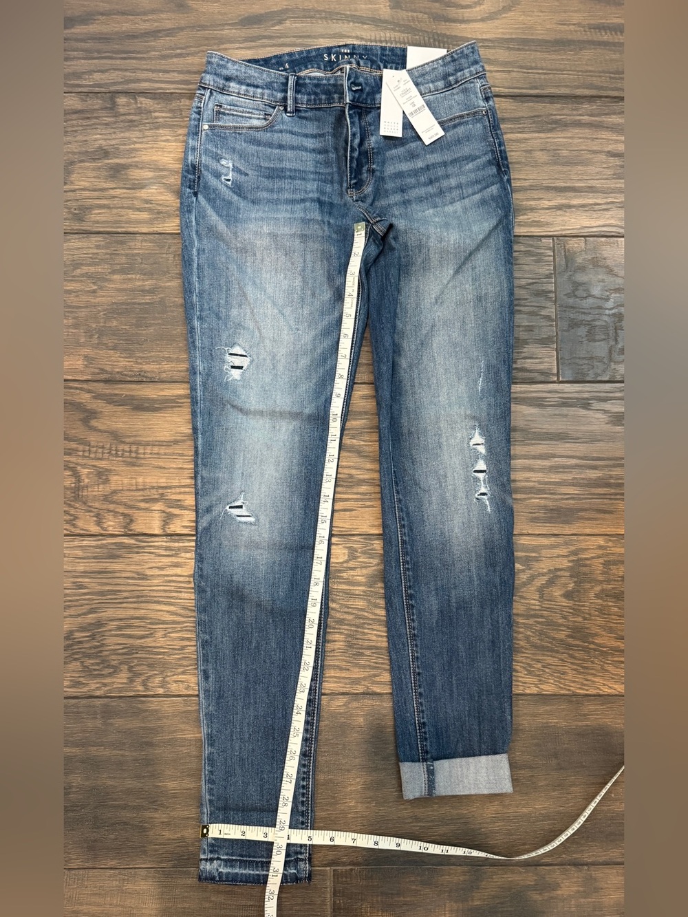 White House Black Market Skinny Jeans - Blue